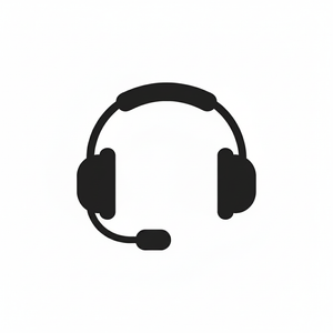 24/7 Customer Service - Black